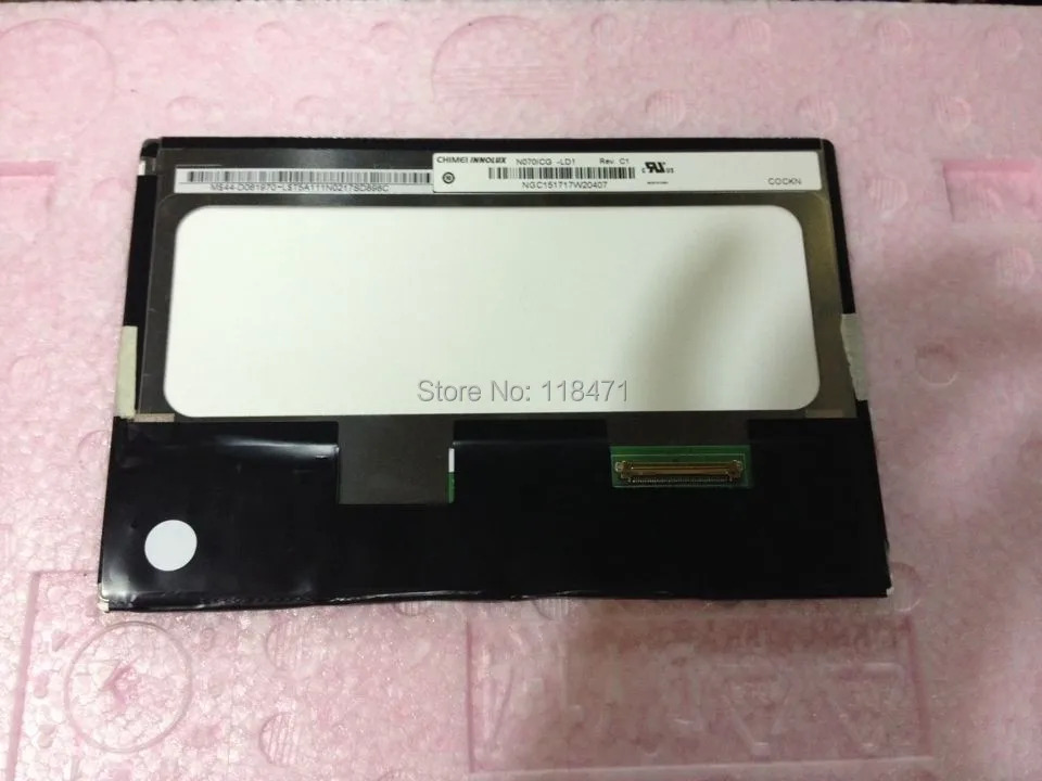 N070ICG-LD1 IPS LCD 스크린 원격 HDMI VGA 2 컨트롤러 보드 VS-TY2662-V1 1280x800 7 인치