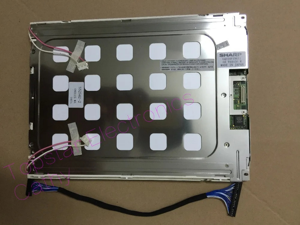 오리지널 A 등급 LCD 디스플레이 LQ104V1DG11 10.4 인치