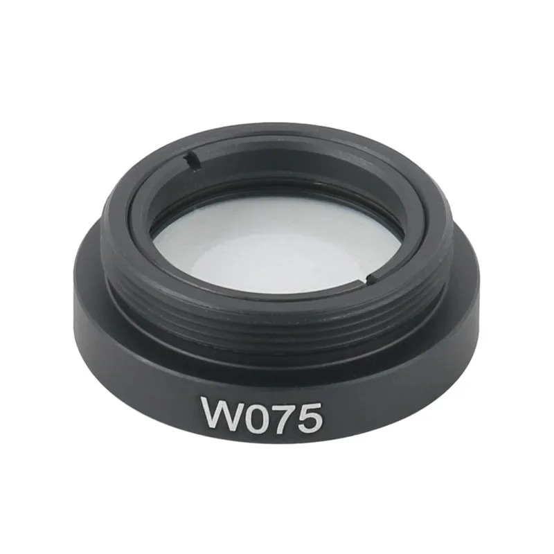 W050 W075 감소된 대물 렌즈 W100 보호 25.5mm 외부 치아 단안 산업카메라