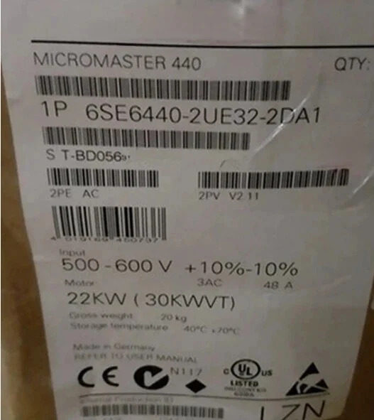 6SE6440-2UE32-2DA1