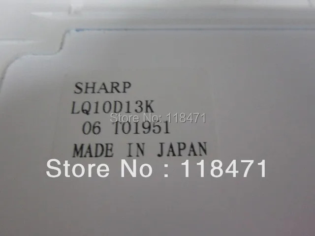 오리지널 A 등급 LCD 패널 S-H-A-R-P 640RGBx 480 VGA LQ10D13K 10.4 인치