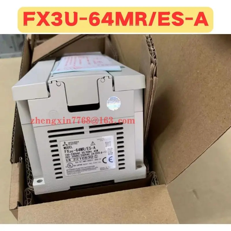 오리지널 FX3U-64MR/ES-A FX3U-64MR ES-A PLC 프로그래밍 컨트롤러 신