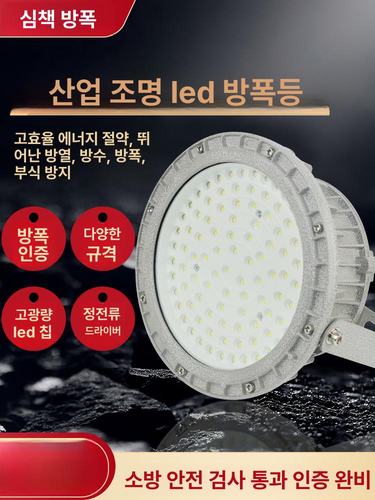 고효율 램프 방폭등 산업용 공장 투광기 조명 야외 공사장 현장 천장등 작업등 - 상세 이미지 3
