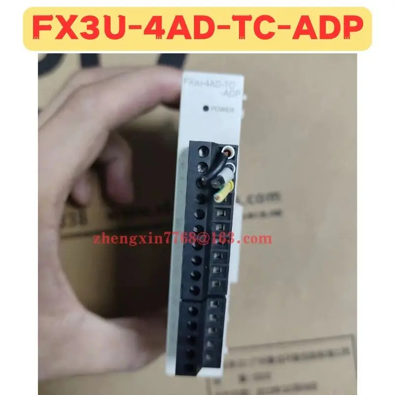 리퍼 PLC 확장 모듈 FX3U-4AD-TC-ADP FX3U 4AD TC ADP 정상 기능 완료