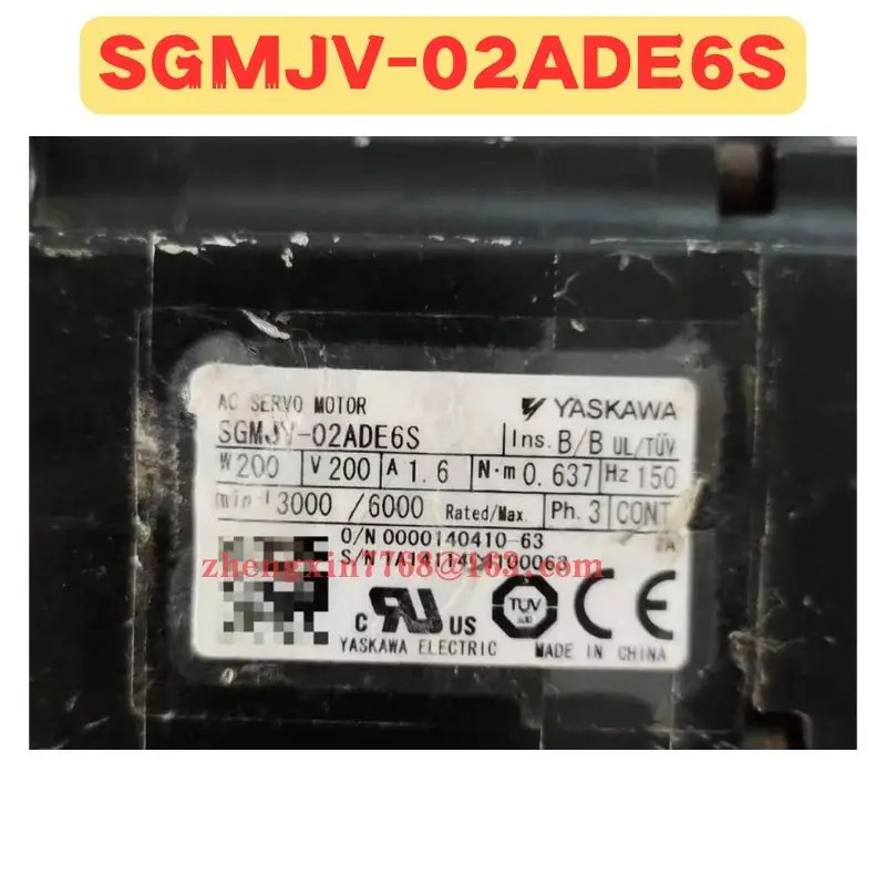 리퍼 서보모터 SGM호환JV-02ADE6S 정상 기능 완료 SGM호환JV 02ADE6S