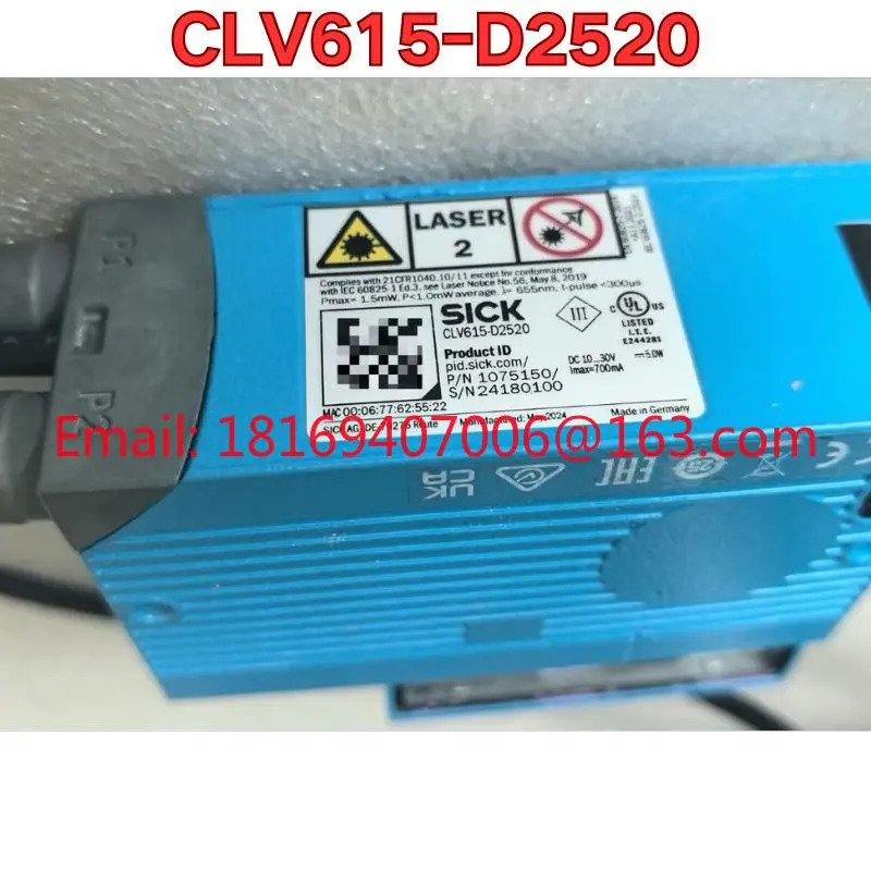 리퍼 CLV615-D2520 레이저 스캐너 기능 리퍼는 정상