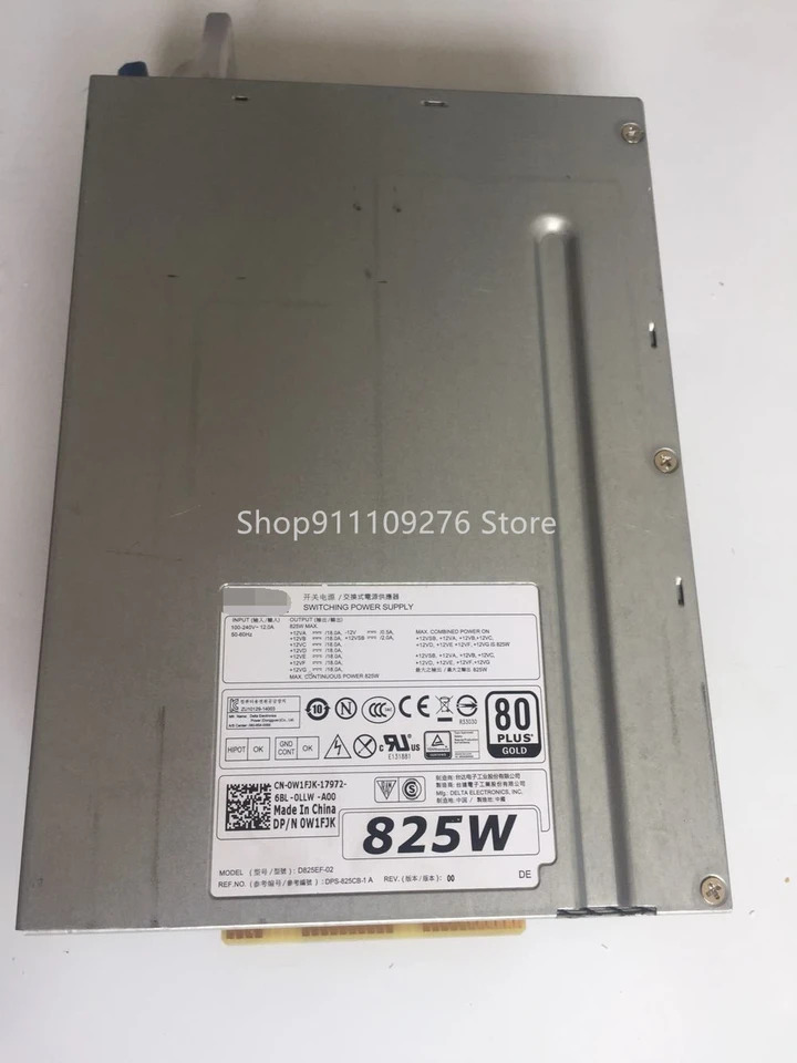 DELL 서버오리지널 리퍼 PSU 전원공급장치 D825EF-02