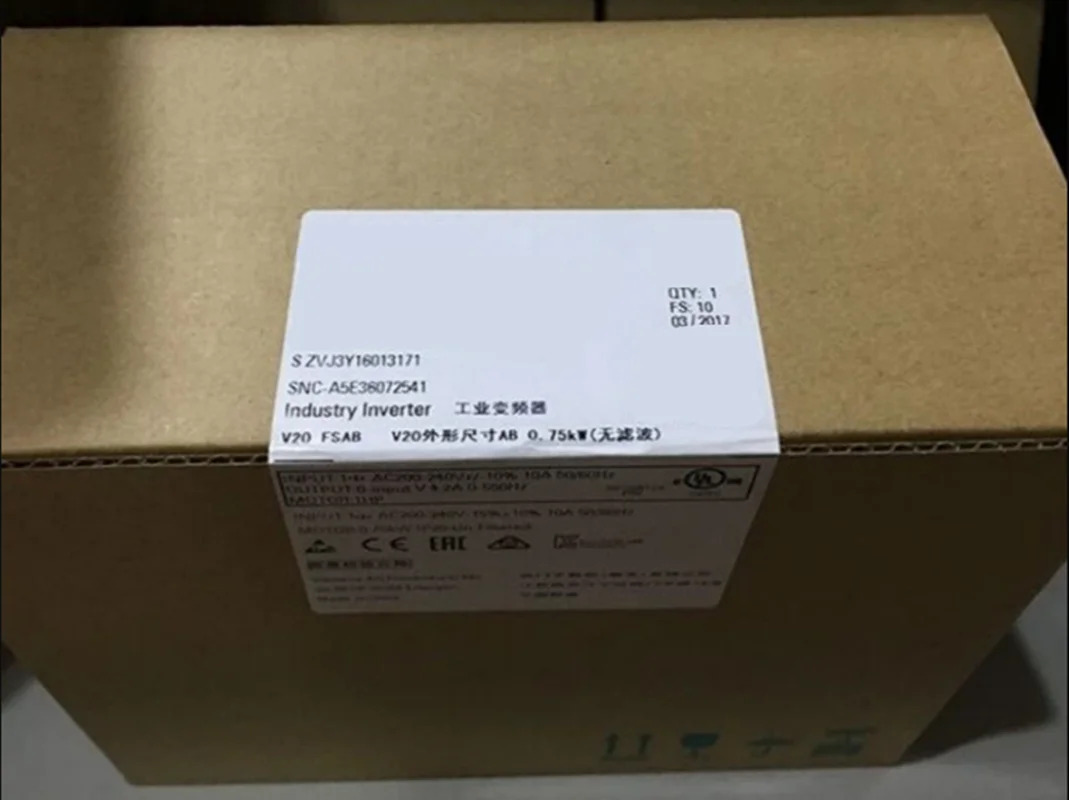 오리지널 인버터 6SL3210-5BE27-5UV0 6SL3210-5BE31-1UV0 Warrently 6SL3 210-5BE27-5UV0 210-5BE31-1UV0