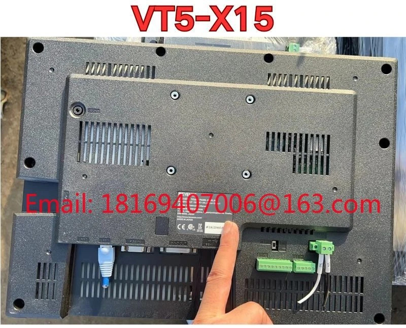 리퍼 VT5-X15 터치스크린 기능 리퍼는 정상