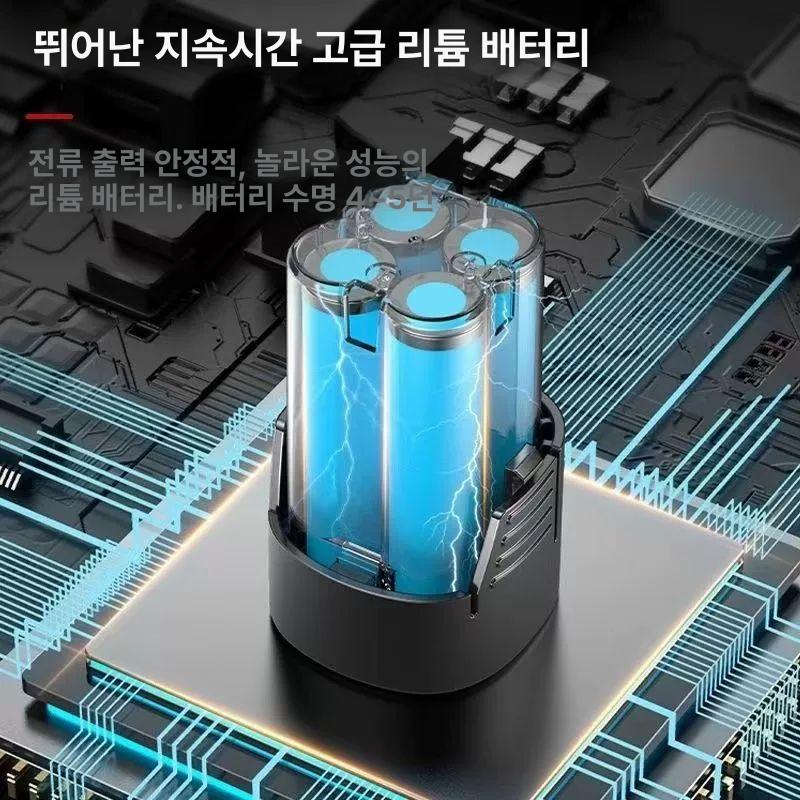초소형 그라인더 미니 배터리 공구 절단 연삭기 본체만 리튬 디스크 강력한 다기능 - 상세 이미지 4