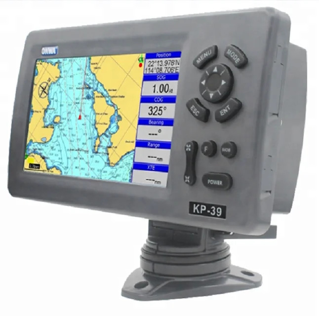 KP-39A 7인치 ONWA 해양 GPS 차트 플로터AIS 트랜스폰더 포함