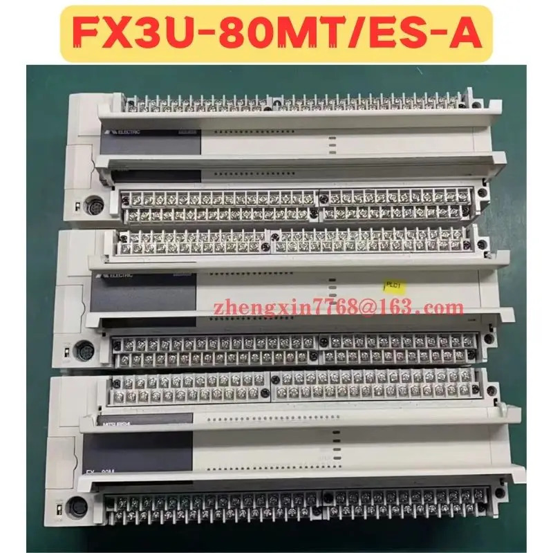 리퍼 PLC FX3U-80MT/ES-A FX3U-80MT ES-A 정상 기능 완료