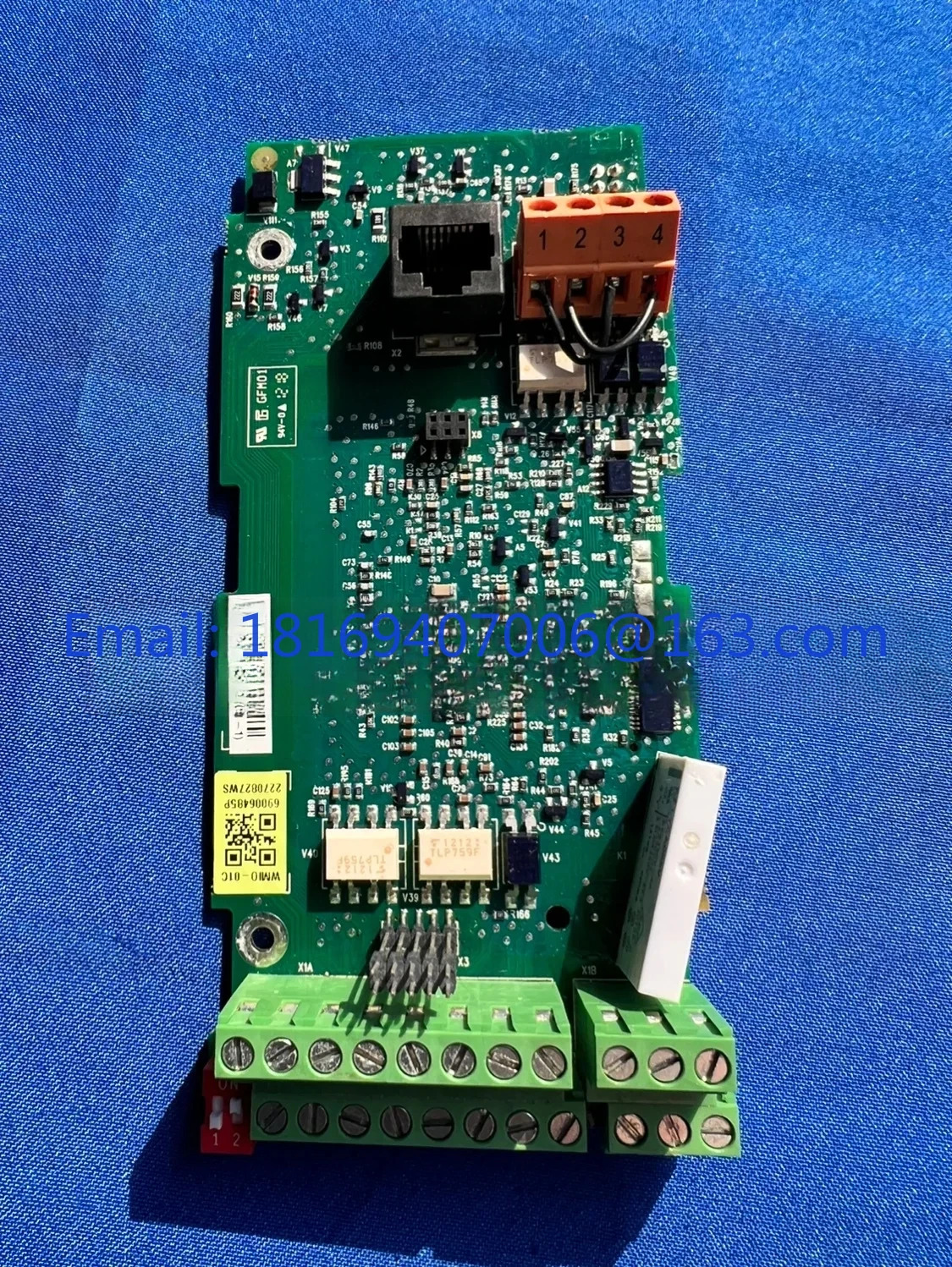 ABB 주파수 변환기 ACS355 시리즈 마더보드 제어 카드 CPU 보드 터미널 WMIO-01C 리퍼 Second-han