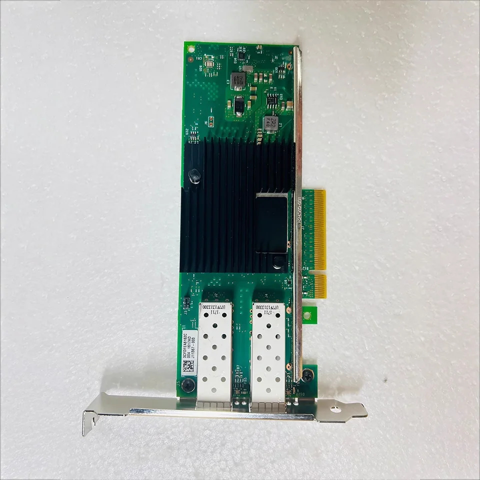X710 듀얼 포트광섬유 네트워크 카드 10G SFP X710-DA2기가비트
