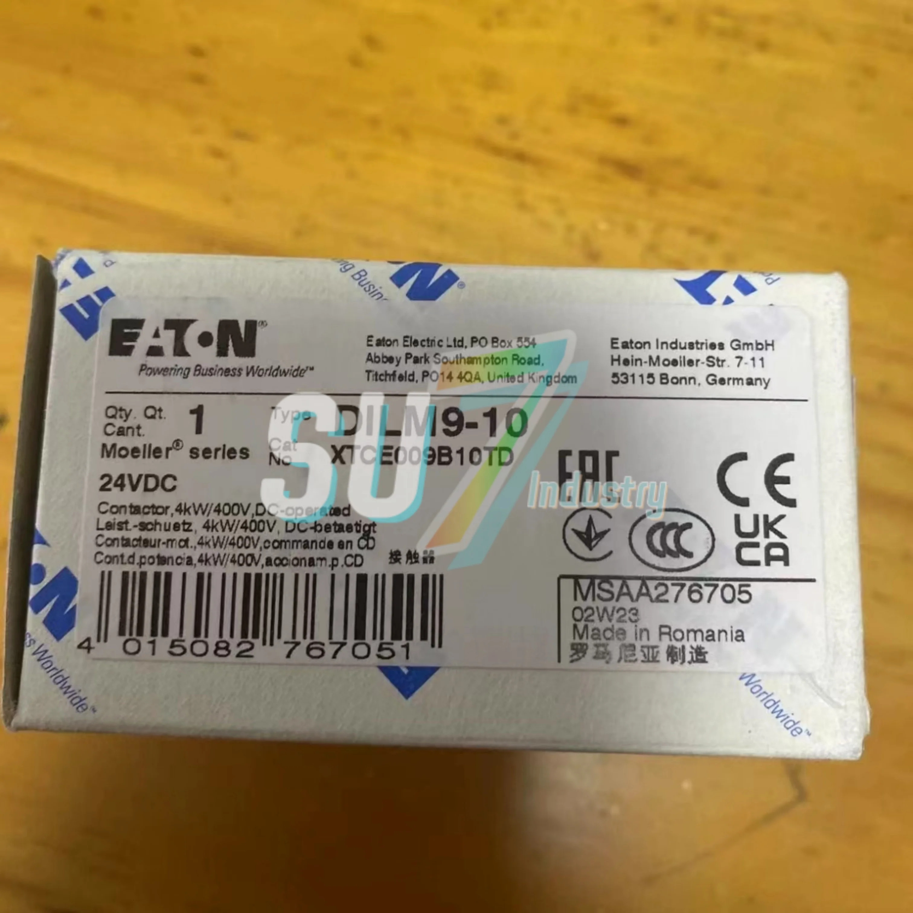 DILM9-10 XTCE009B10TD 24VDC 접촉기 새