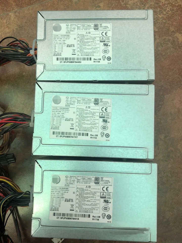 hp호환 데스크탑PS-6301-07 832005-001 300W 전원공급장치