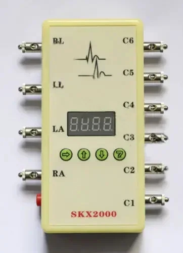 SKX-2000C ECG 시뮬레이터 신호 발생기 10-200bpm 전원공급장치