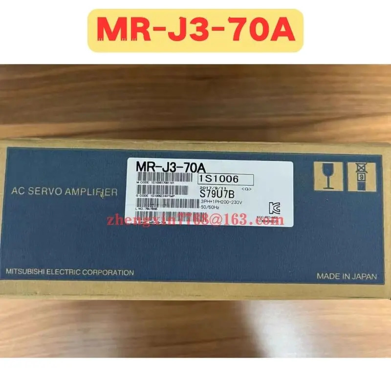 오리지널 MR-J3-70A 서보 드라이브 MR J3 70A 신