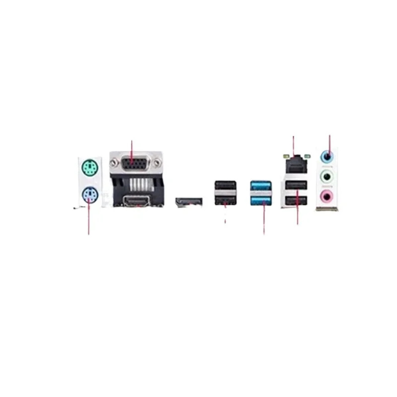 WIFI 포트 1151 핀 남부 골드 B250-D4경우 6대 CPU DDR4 메모리 지원
