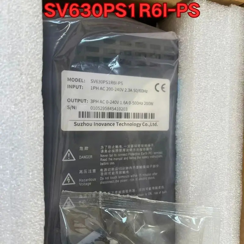 오리지널 서보 드라이브 SV630PS1R6I-PS 신