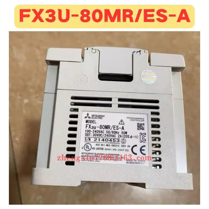 리퍼 프로그래밍 컨트롤러 FX3U-80MR/ES-A FX3U-80MR ES-A 정상 기능 완료