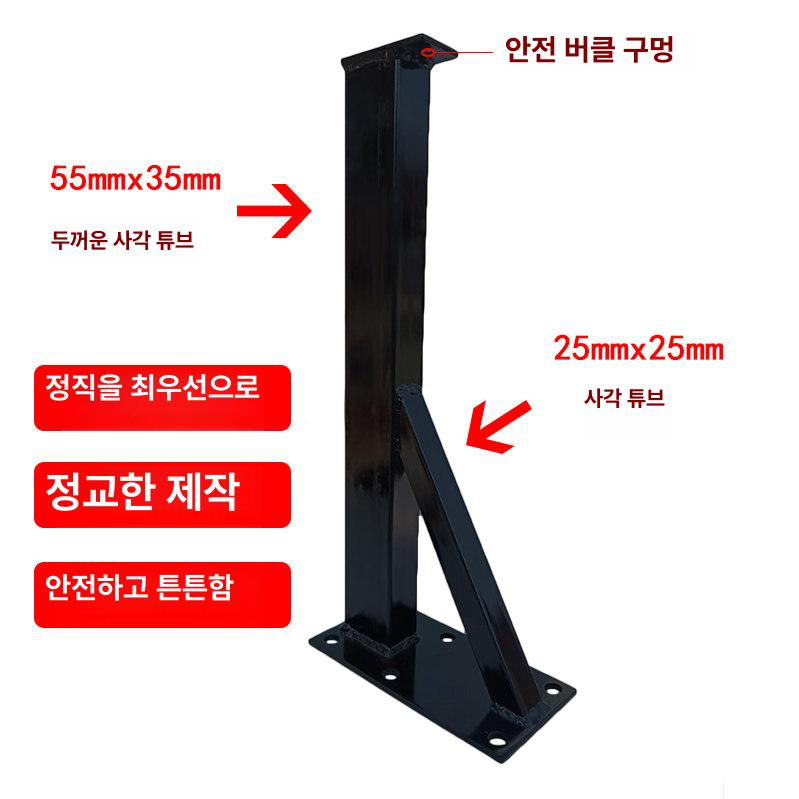 샌드백 거치대 고정 대형 스탠드 무에타이 설치대 펀치 복싱 랙 스탠딩 가정용 훈련 - 상세 이미지 3