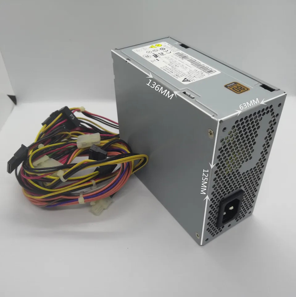 데스크탑 SFX-L DPS-300AB-58A 미니 컴퓨터 PC PSU 액티브 PFC 저소음 냉각팬 키트 80 플러스 브론즈 정격 300W M 전원공급장치 신