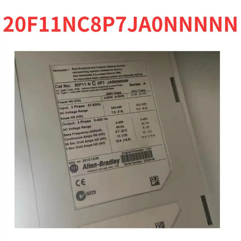 리퍼 20F11NC8P7JA0NNNNN 인버터 OK