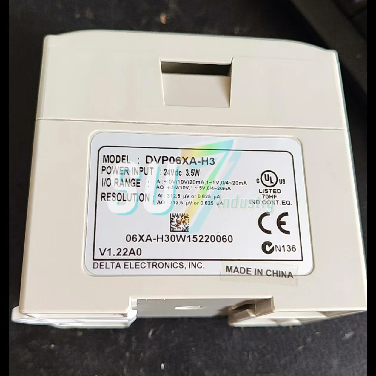 DVP06XA-E2 DVP06XA-H3 새 PLC 모듈