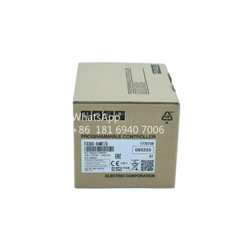 FX3U 시리즈 PLC 모듈 FX3UC-16MT/D FX3UC-32MT-D FX3UC-64MT/D FX3UC-96MT-D 원본