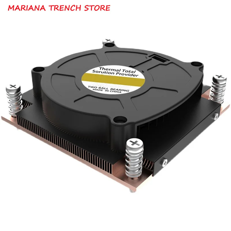 1U3C 1U 서버 CPU 쿨러 LGA 1700 스퀘어 크기 90x90x28.5mm 구멍 간격 78x78mm