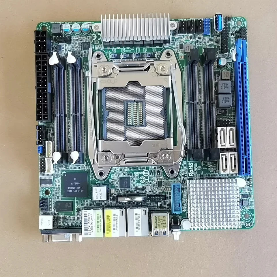 ASRock호환 서버 마더보드LGA 2011 지지대 R3 E5-1600 2600 V3 V4 EPC612D4i