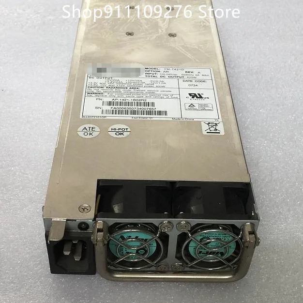 주니퍼 전원공급장치PSU YM-7421D AP-1421-1B02R2 MAX 420W