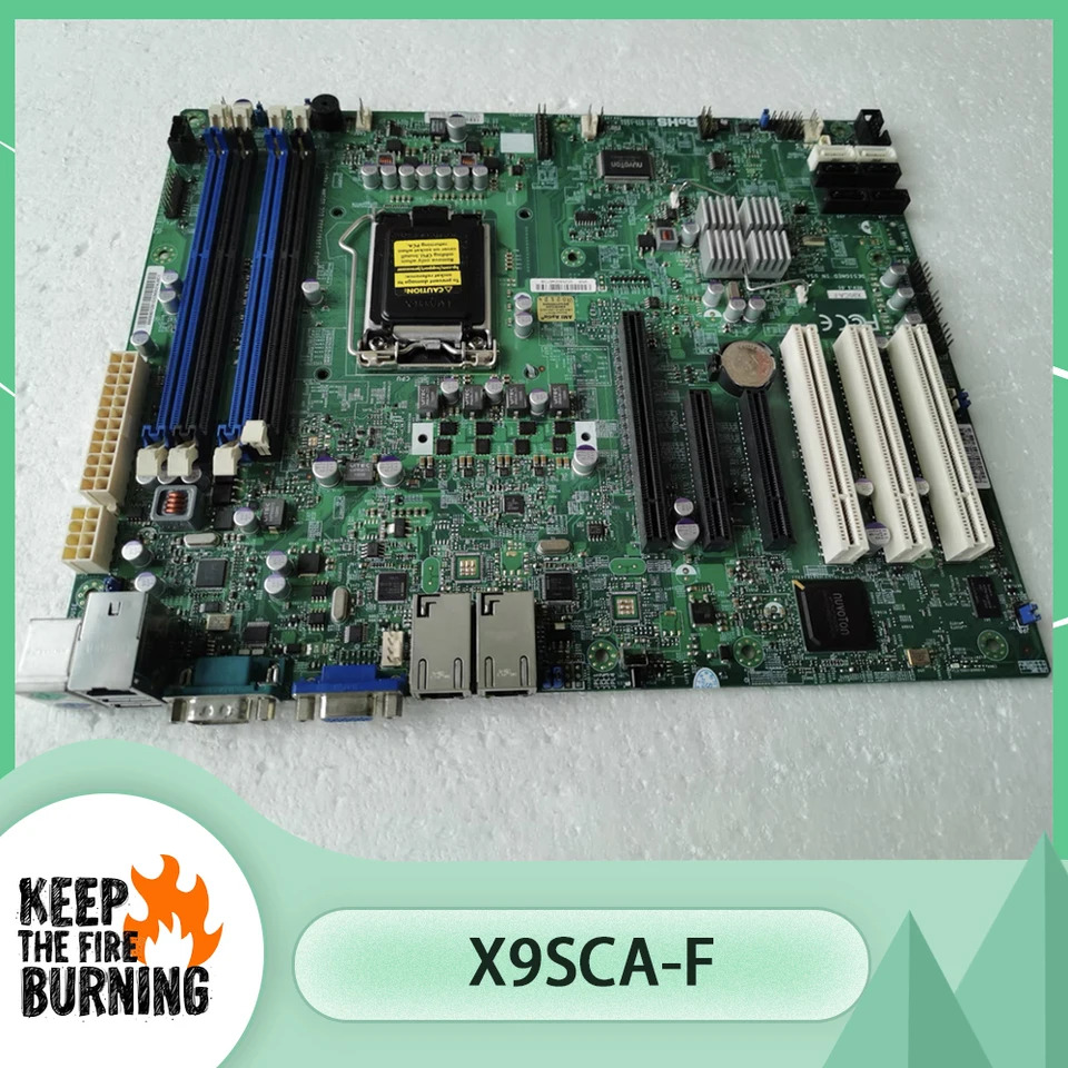 Supermicro E3-1200 V1/V2 시리즈2 세대 3 제온 마더보드 LGA1155 DDR3 X9SCA-F