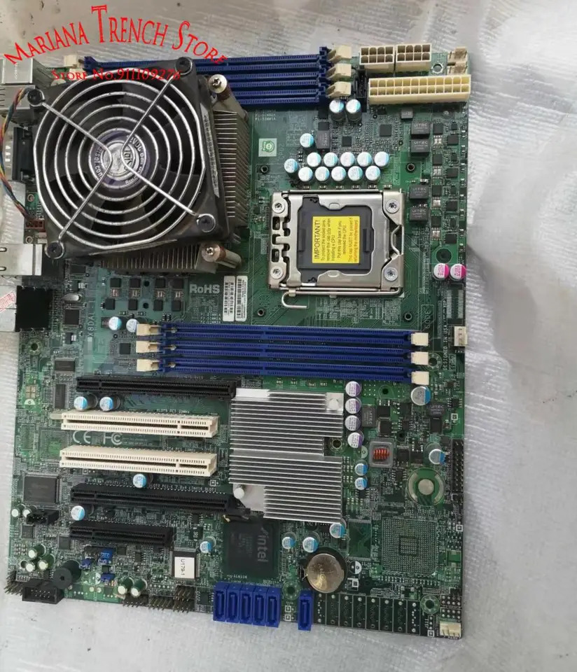 슈퍼마이크로 마더보드X8DAL-i 제온 프로세서 5600/5500 시리즈 DDR3 SATA2 PCI-E 2.0