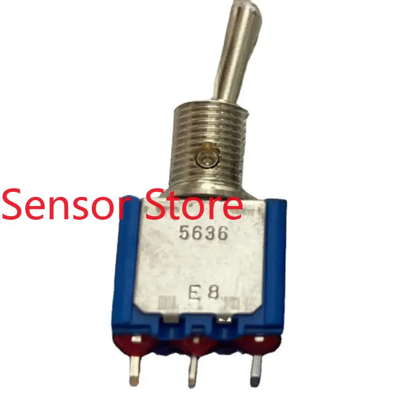 10개 5636 군토글 스위치 3피트 2 기어 6A125V 컷 6mm 너트 포함