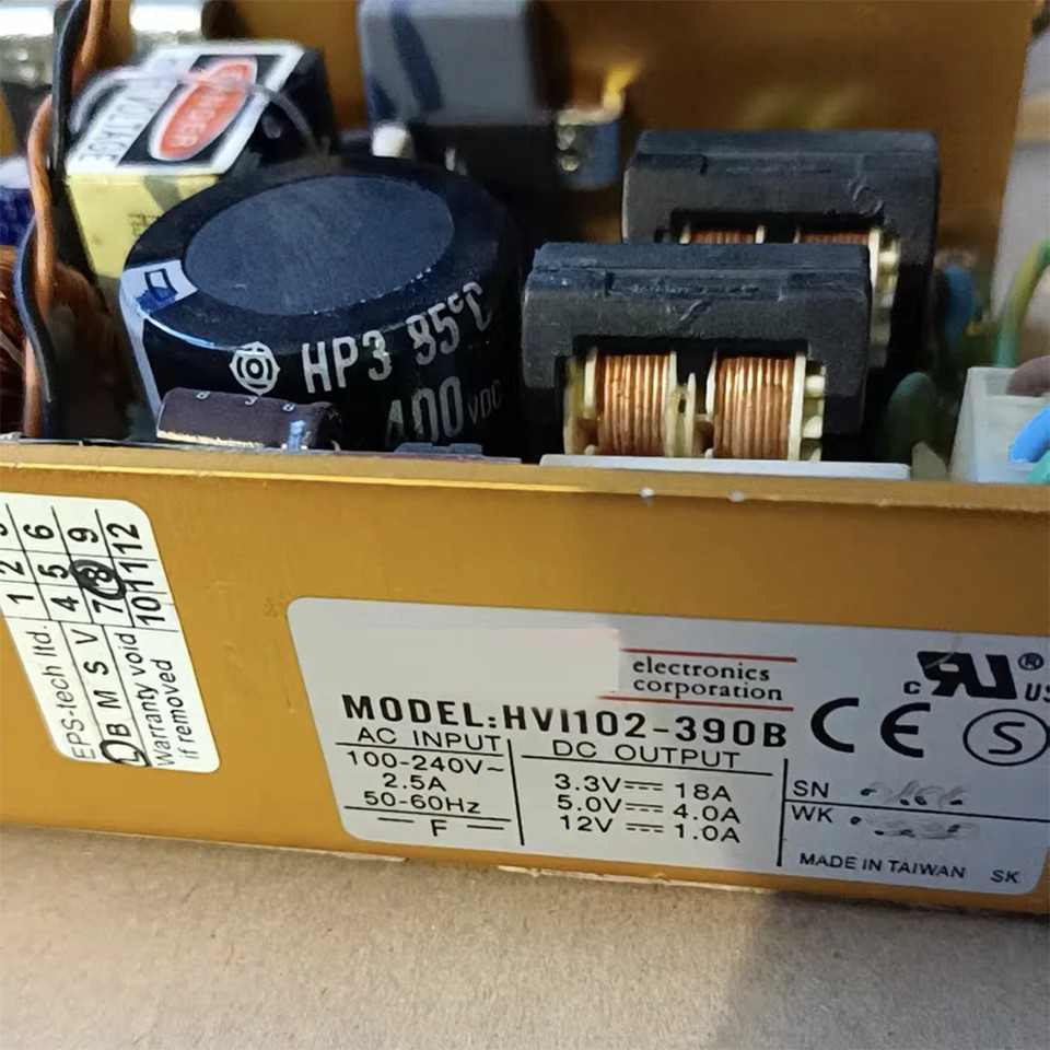 산업전원공급장치HVI102-390B 3.3V 18A 5.0V 4.0A 12V 1.0A