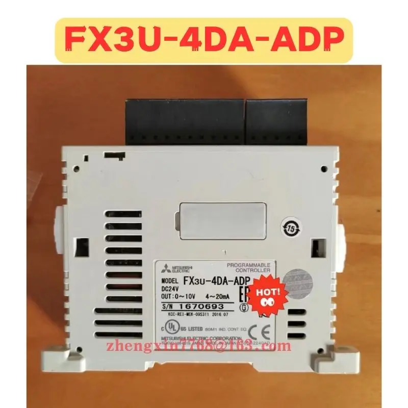 리퍼 모듈 FX3U-4DA-ADP FX3U 4DA ADP 정상 기능 완료