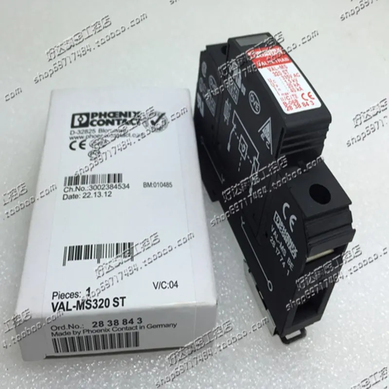 Brand genuine German Phoenix type 2 surge protector lightning arrester VAL-MS 320ST 2838