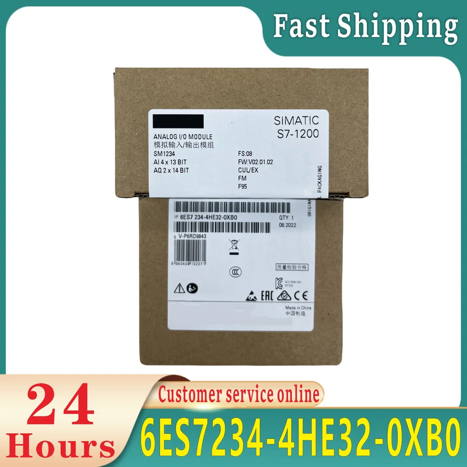 아날로그 입출력 PLC S7-1200 SM1234 6ES7234-4HE32-0XB0 신