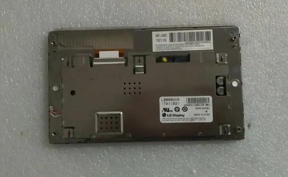 리퍼 구 LB080WV6TA03 LB080WV6 LB080WV6-TA02 LB080WV6-TA03 LCD 디스플레이