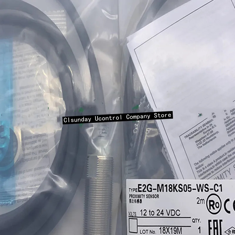 3PCS 스위치 E2G-M18KS05-WS-C1 E2G-M18KS05-WS-C2 E2G-M18KS05-WS-B1 E2G-M18KS05-WS-B2 E2G-M18KS05-WS-D1