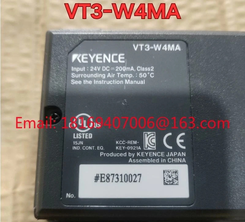 리퍼 VT3-W4MA 터치스크린 기능 리퍼는 정상