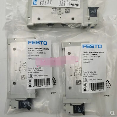 Festo 솔레노이드 밸브 VUVG-L18-M52-MT-G14-1P3 574429 시리즈 k458