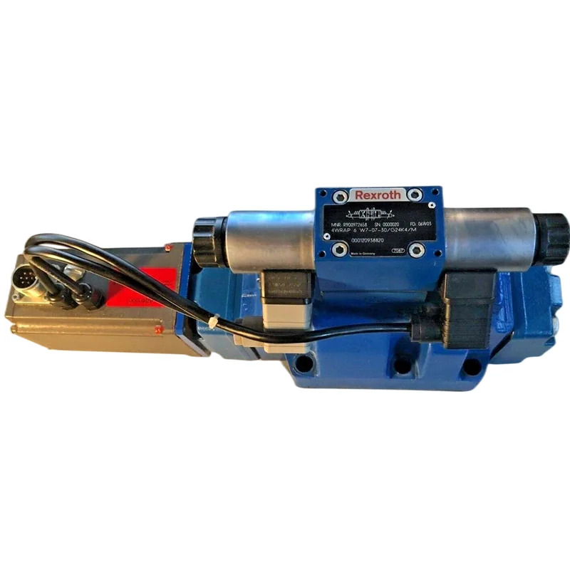 Zhenyuan 4WRKE 25 W6-350L-3X/6EG24K31/F1D 비례 방향 밸브 4WRKE25W6-350P-33/6EG24EK31/A1D