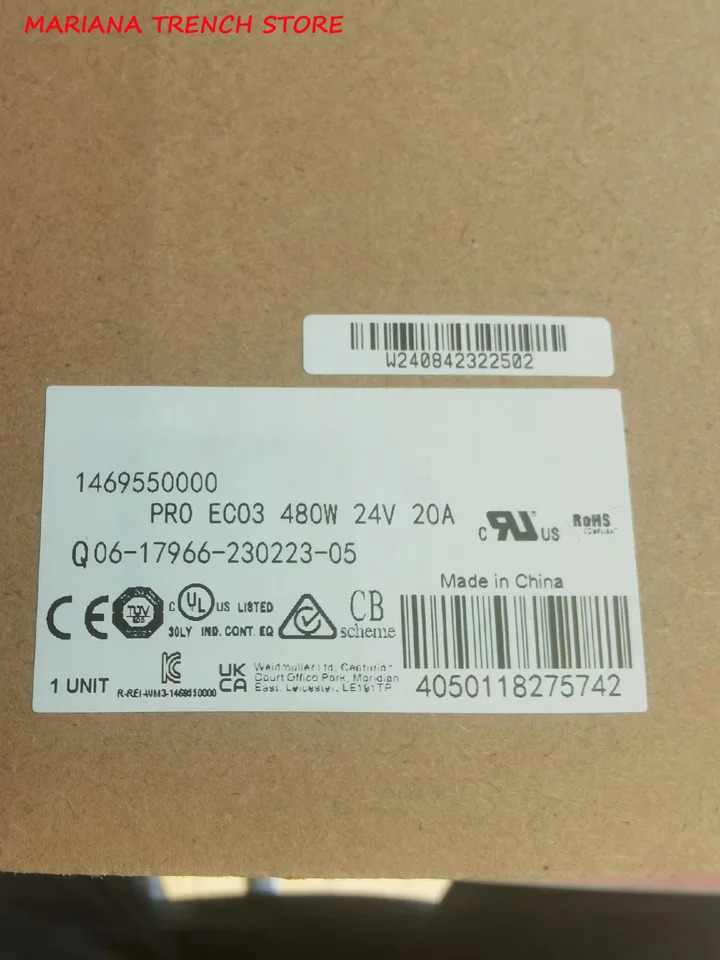 1469550000 스위치 모드 전원공급장치 PRO ECO 480W 24V 20A