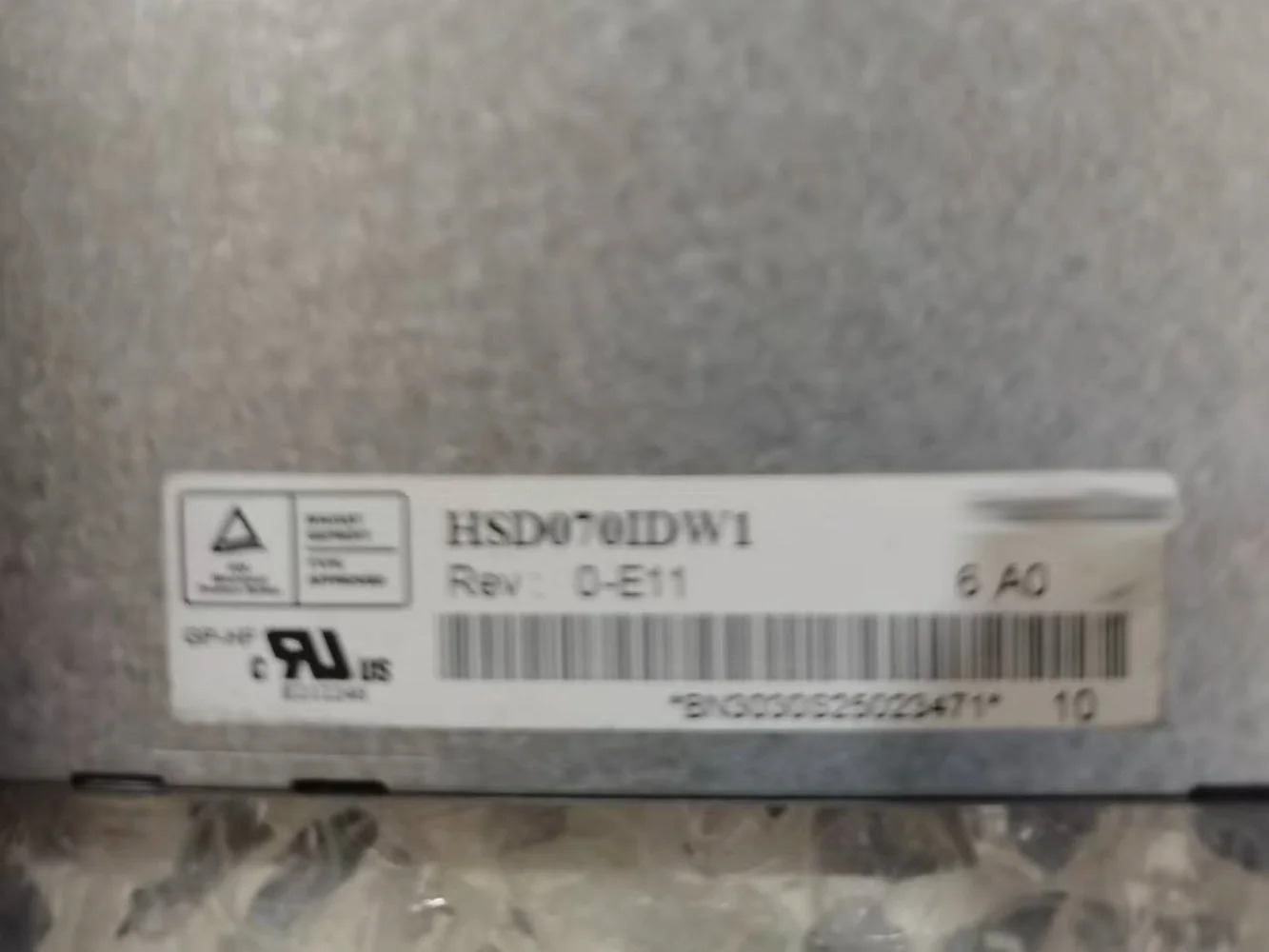 TFT HSD070IDW1 LCD 디스플레이 스크린 터치 패널 7 인치