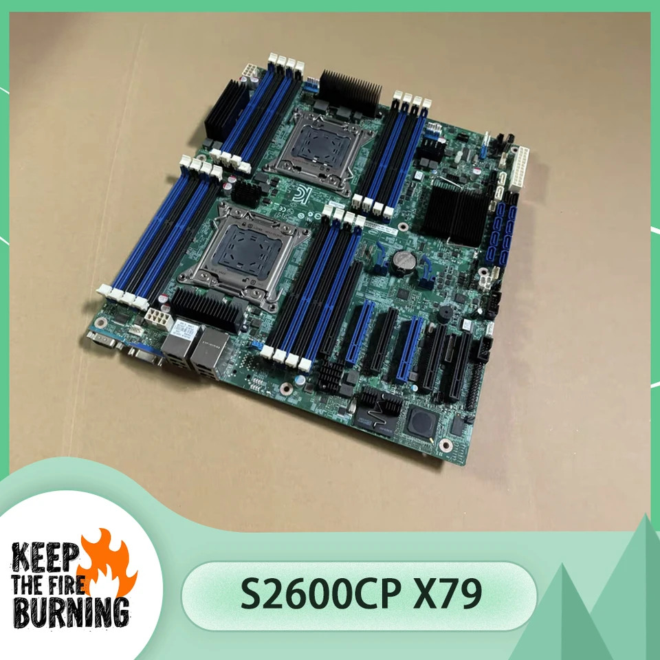 S2600CP X79 LGA 2011 E5-2680 서버 마더보드