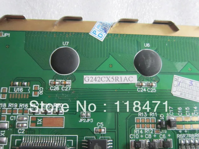 LCD 스크린 SII 5.7 인치 G242CX5R1AC A 등급 6 개월