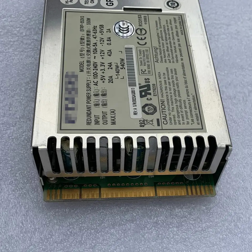 EFRP-553V3 스왑 이중화 전원공급장치 모듈 ETASIS 서버550W